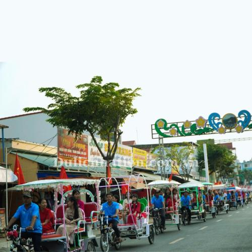 Du lịch Hà Tiên bằng xe lôi đạp - Trải nghiệm thư thái, sắc màu vùng biên giới